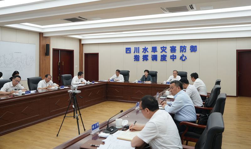 施小琳在水利厅调度防汛减灾工作时强调抓实抓细防汛减灾救灾各项责任措施全力保障安全度汛和人民群众生命财产安全